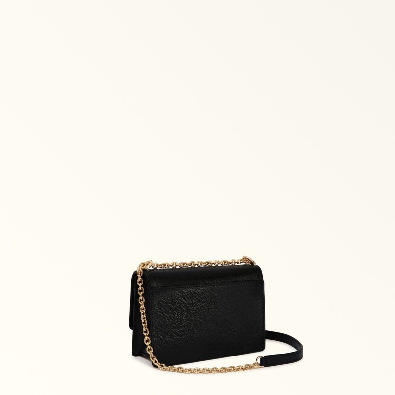 Sac Bandoulière Furla 1927 Femme Noir | 7401-MNCPW