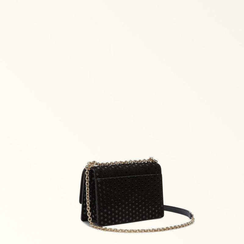 Sac Bandoulière Furla 1927 Femme Noir | 7981-MOLYV