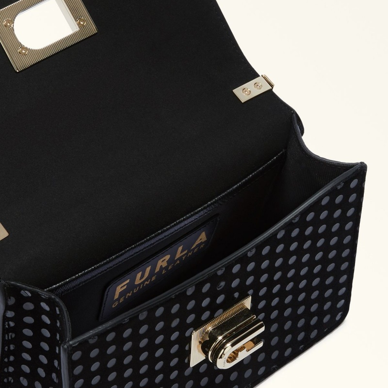 Sac Bandoulière Furla 1927 Femme Noir | 7981-MOLYV