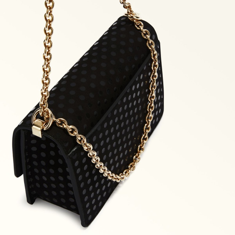 Sac Bandoulière Furla 1927 Femme Noir | 7981-MOLYV