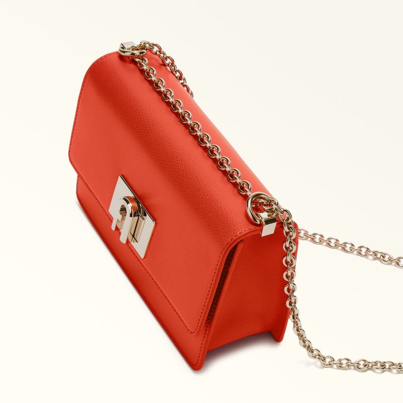 Sac Bandoulière Furla 1927 Femme Rouge | 4075-FSVMW