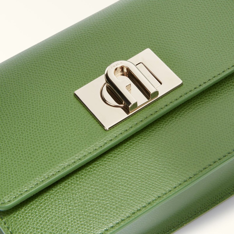 Sac Bandoulière Furla 1927 Femme Vert Foncé | 2476-AFEBG