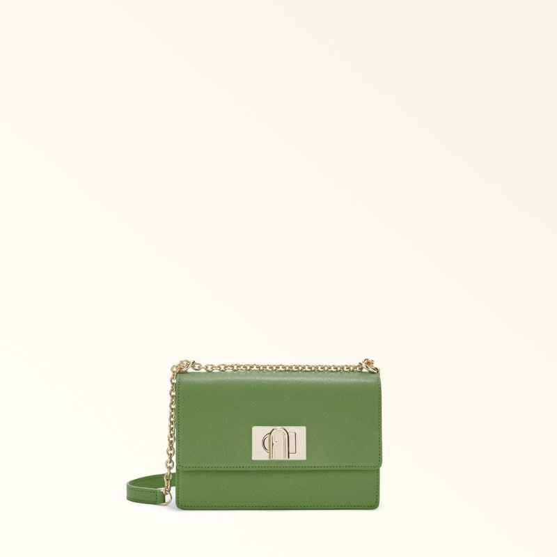 Sac Bandoulière Furla 1927 Femme Vert Foncé | 2476-AFEBG