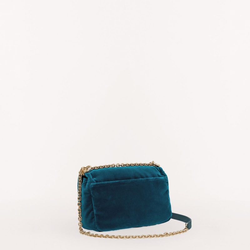 Sac Bandoulière Furla 1927 Femme Vert Foncé | 3017-XRVCH