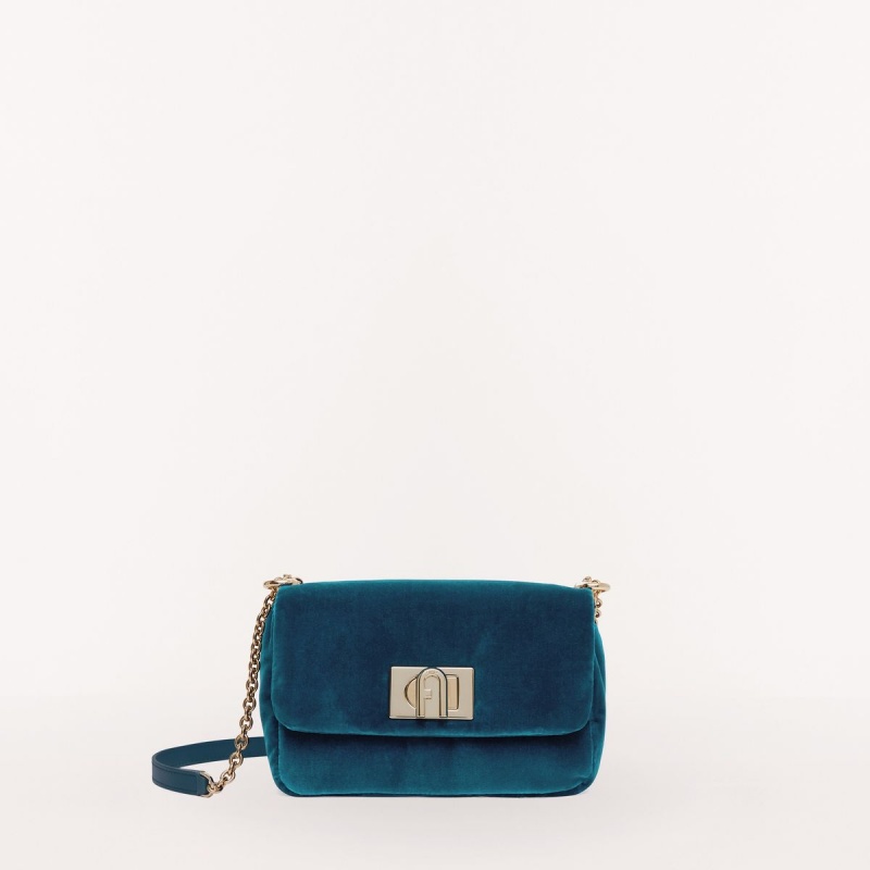 Sac Bandoulière Furla 1927 Femme Vert Foncé | 3017-XRVCH