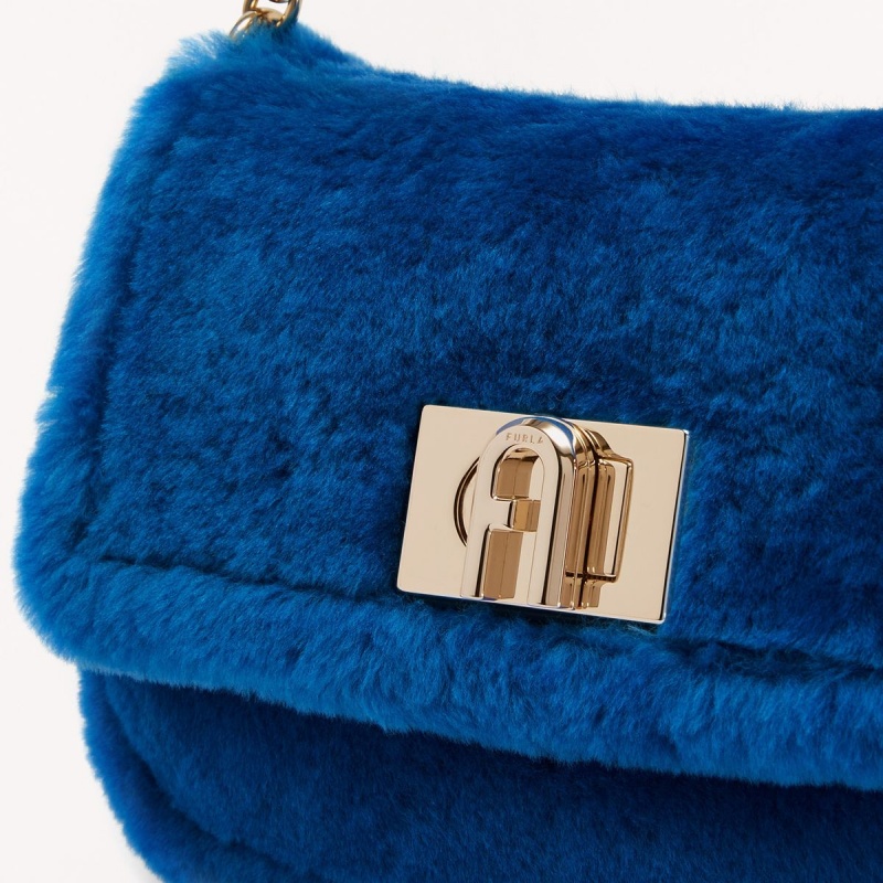 Sac Bandoulière Furla 1927 SOFT Femme Bleu Marine | 6457-BOQKA