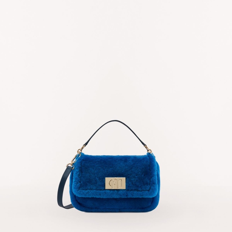 Sac Bandoulière Furla 1927 SOFT Femme Bleu Marine | 6457-BOQKA