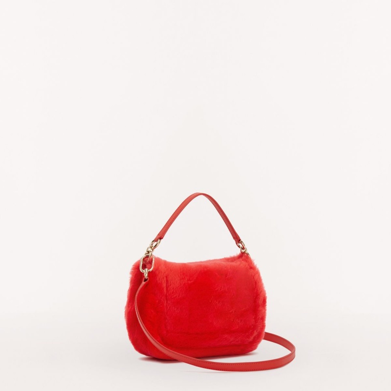 Sac Bandoulière Furla 1927 SOFT Femme Rouge | 8159-OHMTN