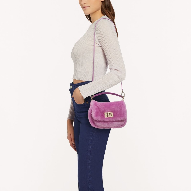 Sac Bandoulière Furla 1927 SOFT Femme Violette | 9128-SZDYG