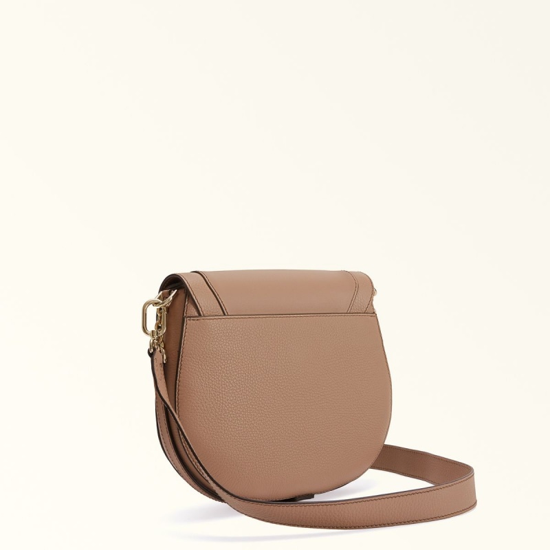 Sac Bandoulière Furla CLUB 2 Femme Cafe | 8930-GVNLK