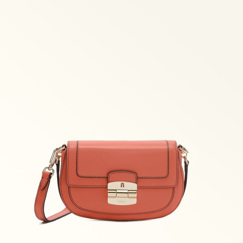 Sac Bandoulière Furla CLUB 2 Femme Rose | 5182-OAWJD