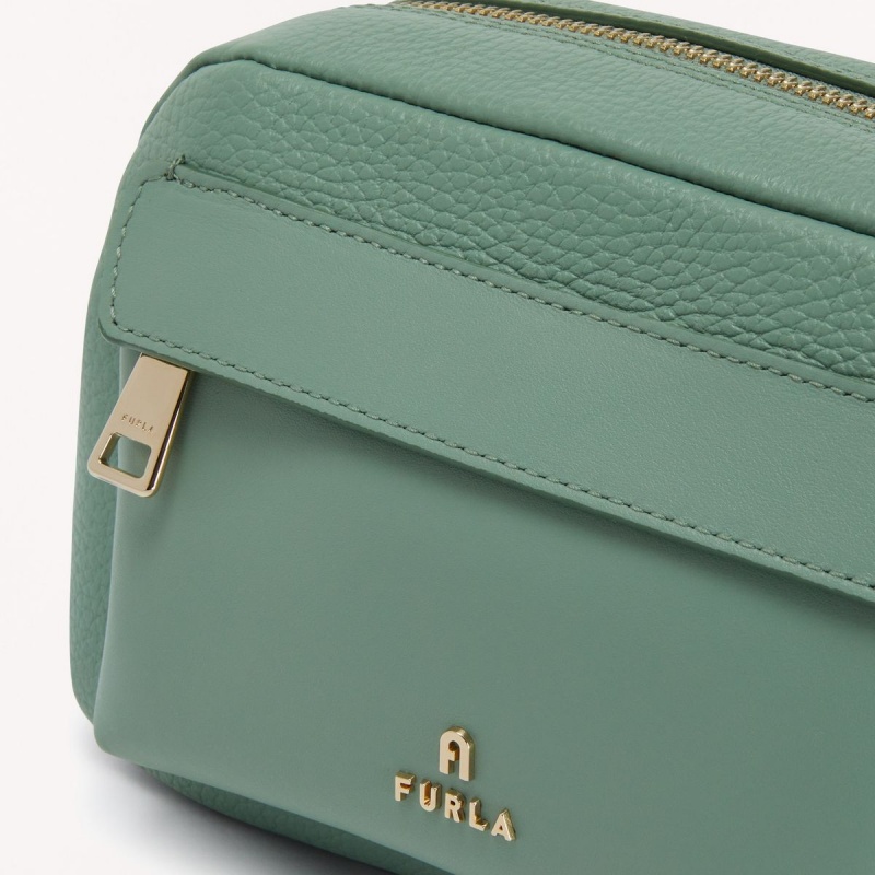 Sac Bandoulière Furla FAVOLA Femme Vert | 9624-XLKGI