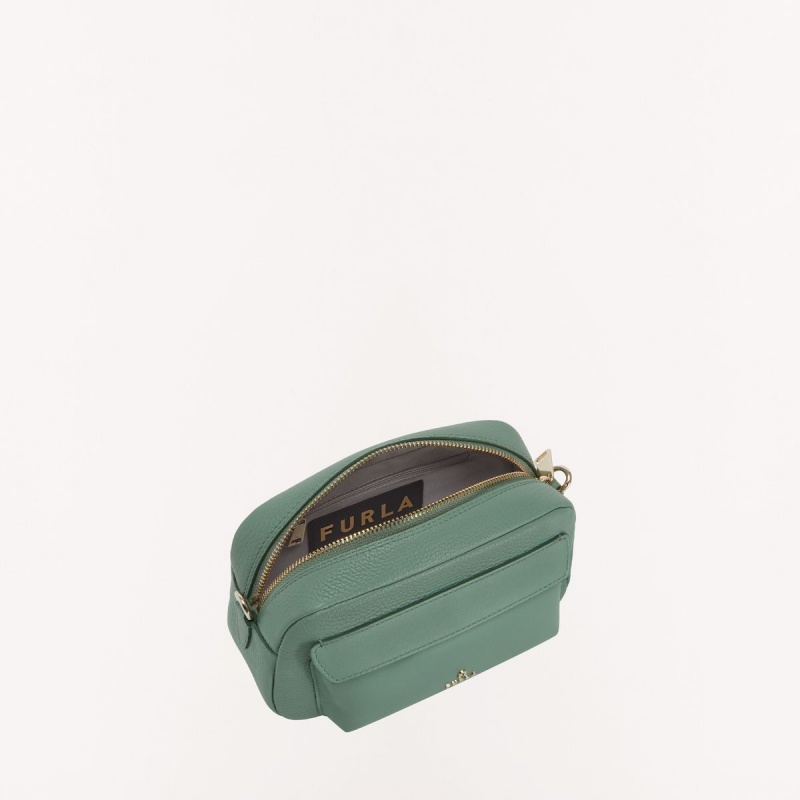 Sac Bandoulière Furla FAVOLA Femme Vert | 9624-XLKGI