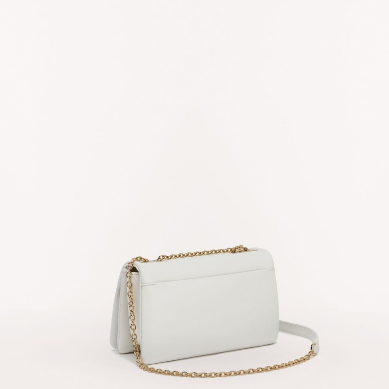 Sac Bandoulière Furla LULU Femme Blanche | 7062-GYBQR