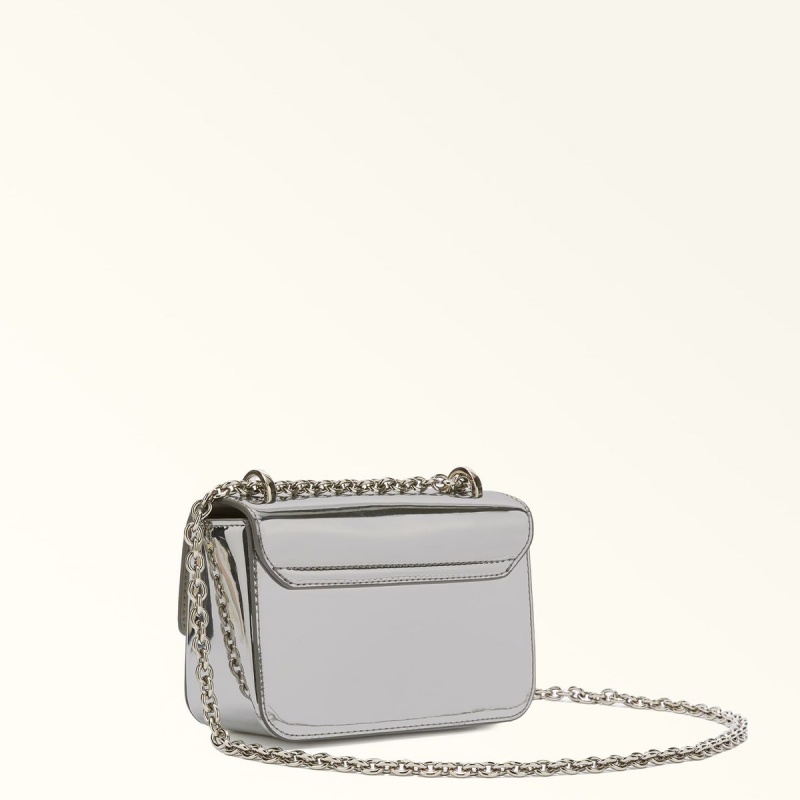 Sac Bandoulière Furla METROPOLIS Femme Argent | 3751-FGRZE