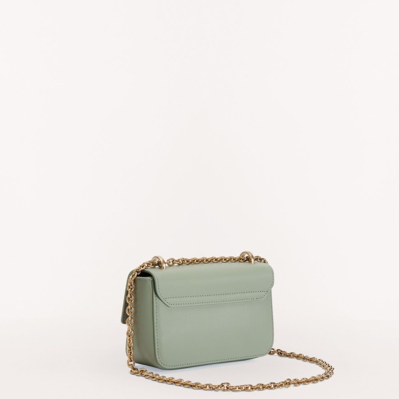 Sac Bandoulière Furla METROPOLIS Femme Menthe | 8751-UJKZC