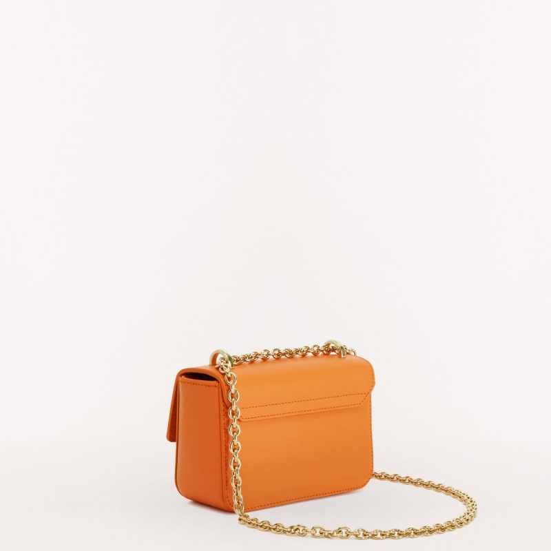 Sac Bandoulière Furla METROPOLIS Femme Orange | 6093-BTZAH