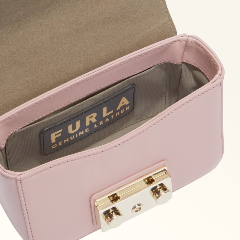 Sac Bandoulière Furla METROPOLIS Femme Rose | 7469-WIZPF