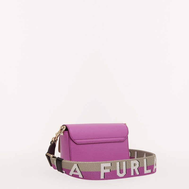 Sac Bandoulière Furla METROPOLIS Femme Violette | 1025-TIDBU