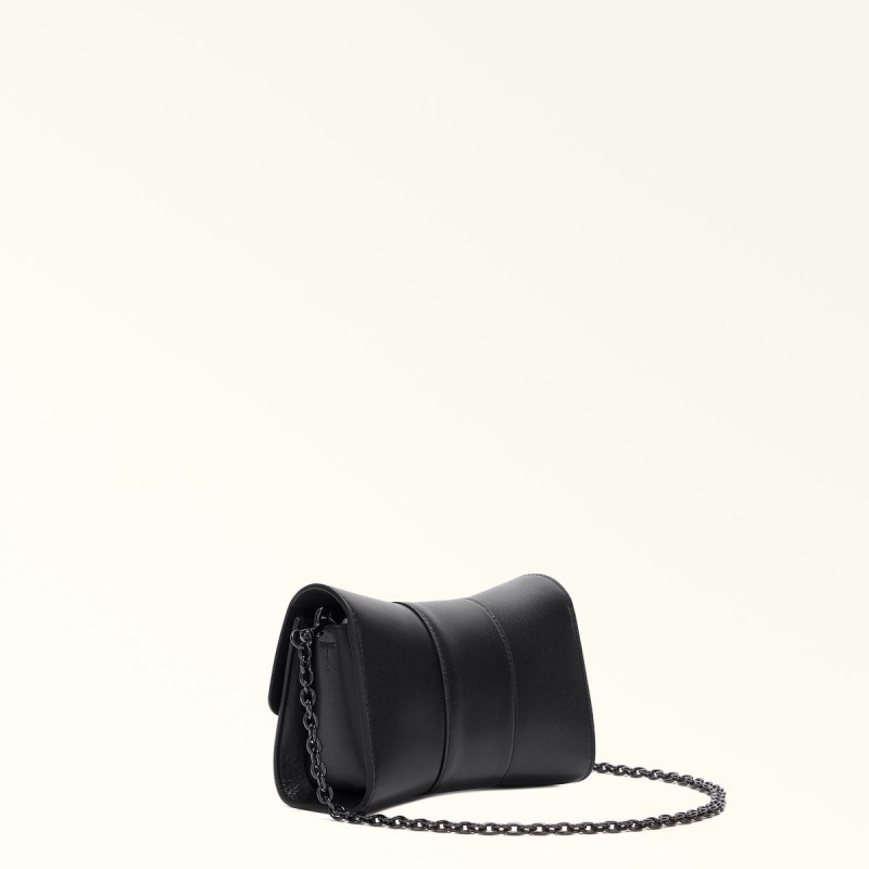 Sac Bandoulière Furla METROPOLIS REMIX Femme Noir | 9617-PCRKD