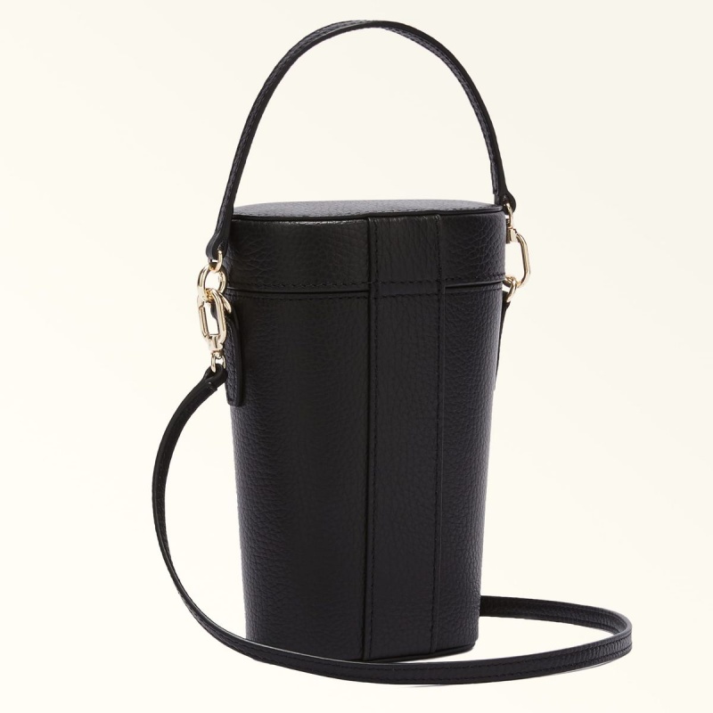 Sac Bandoulière Furla NET Femme Noir | 3602-VWQBH