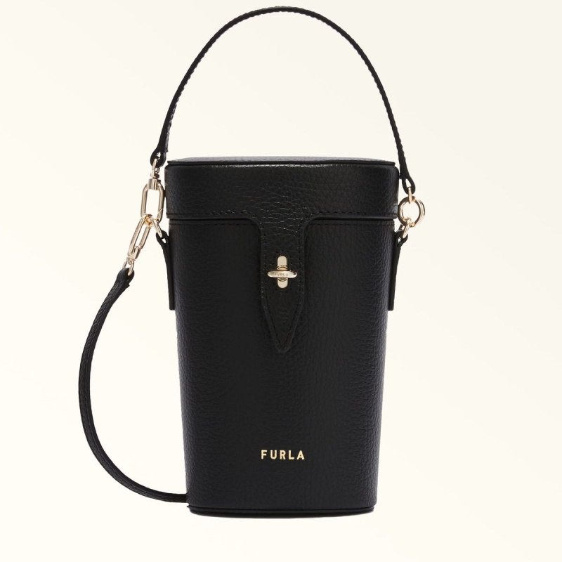 Sac Bandoulière Furla NET Femme Noir | 3602-VWQBH