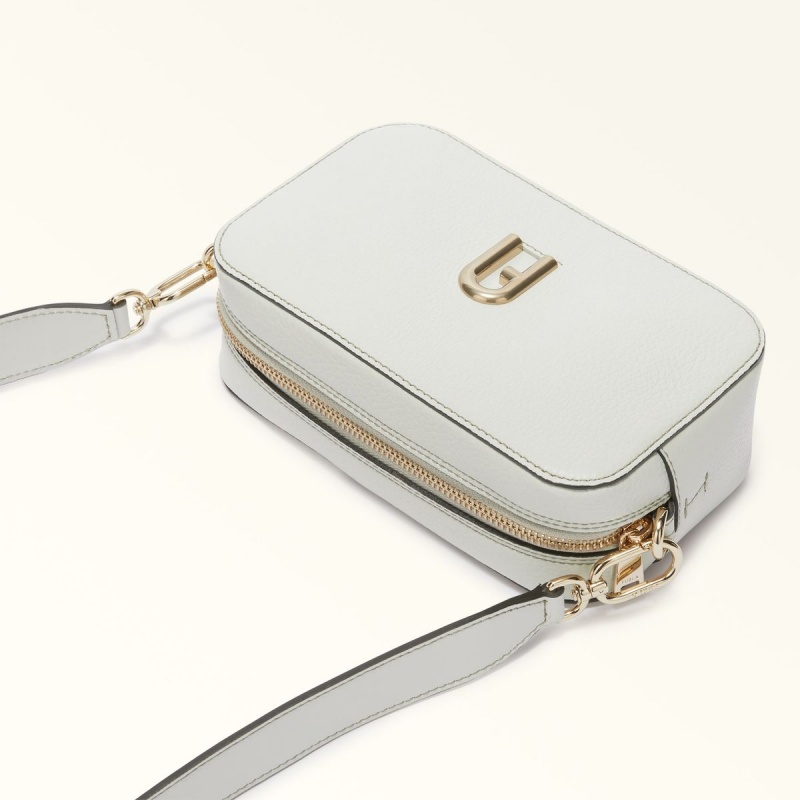 Sac Bandoulière Furla PRIMULA Femme Blanche | 2135-NQLMF