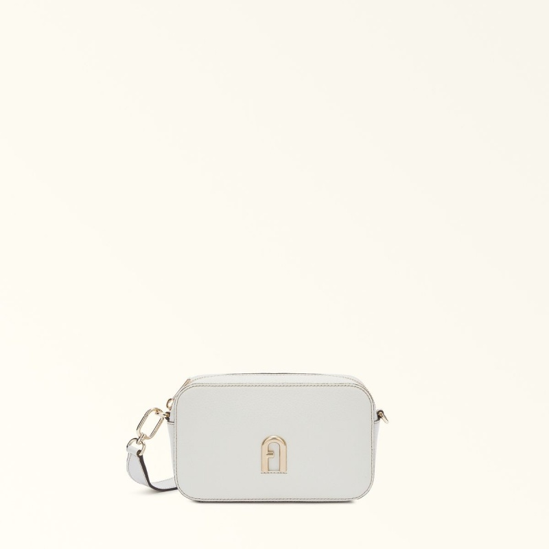 Sac Bandoulière Furla PRIMULA Femme Blanche | 2135-NQLMF