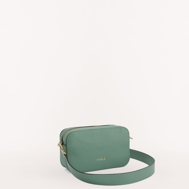 Sac Bandoulière Furla PRIMULA Femme Vert | 8416-SUPDN