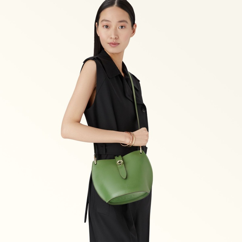 Sac Bandoulière Furla UNICA Femme Vert Foncé | 4710-TNGPO