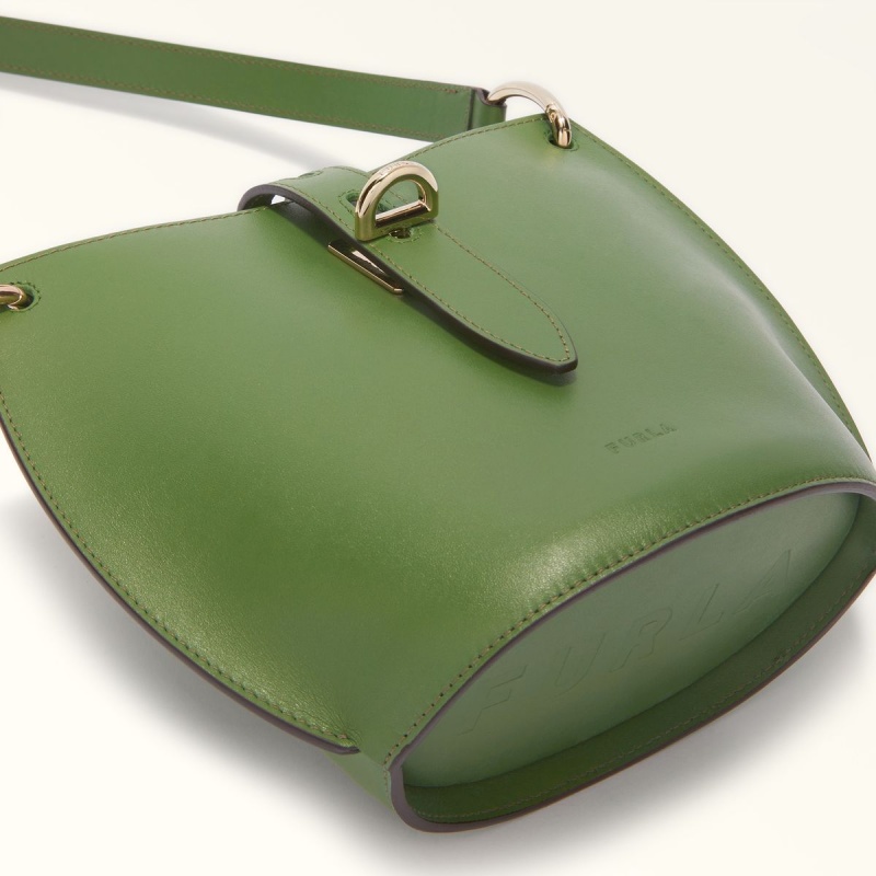 Sac Bandoulière Furla UNICA Femme Vert Foncé | 4710-TNGPO