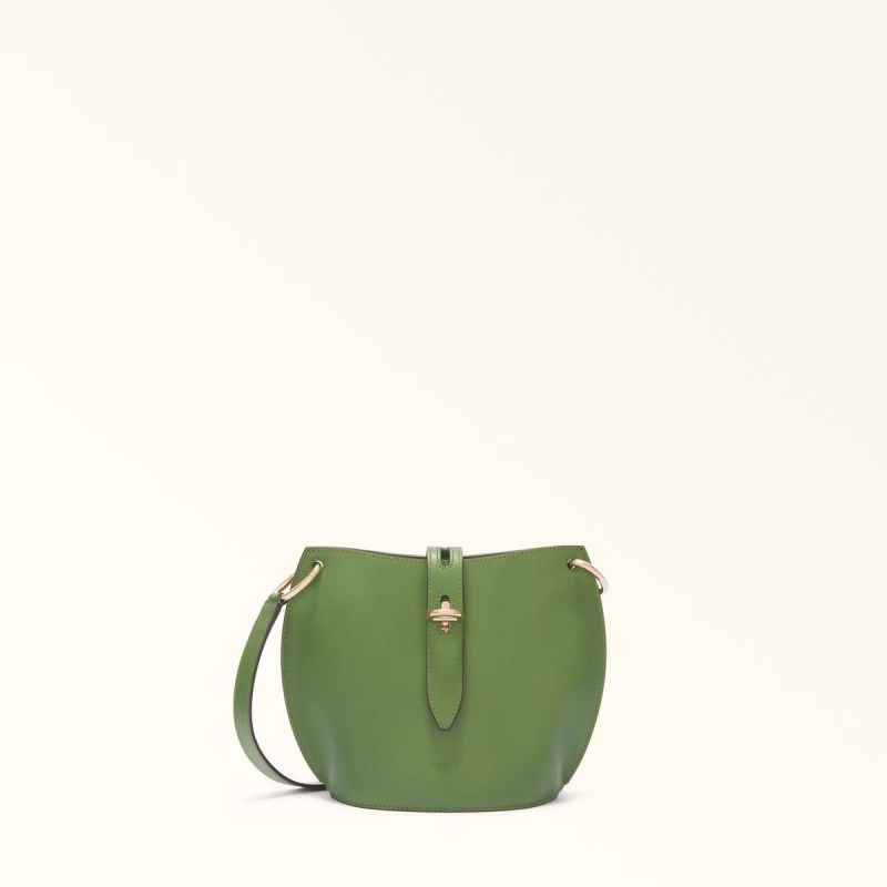 Sac Bandoulière Furla UNICA Femme Vert Foncé | 4710-TNGPO