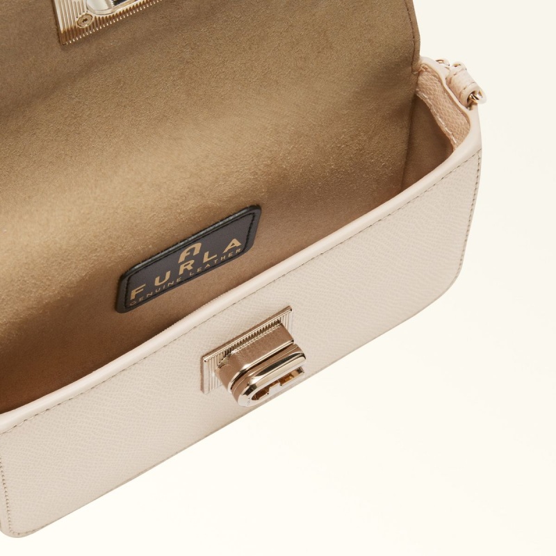 Sac Mini Furla 1927 Femme Blanche | 7850-ZUCWK