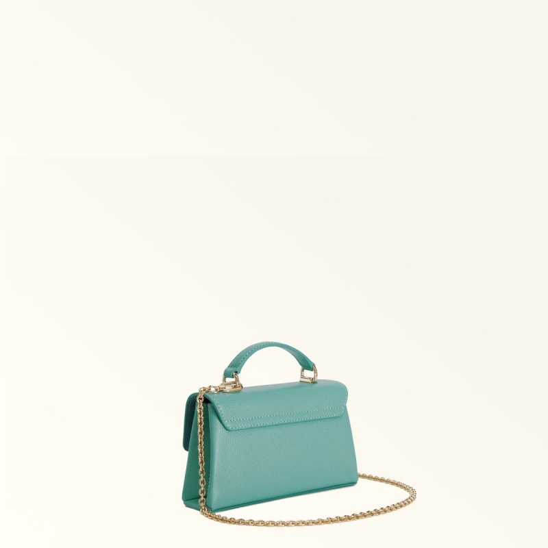 Sac Mini Furla 1927 Femme Menthe | 0943-NKXSU