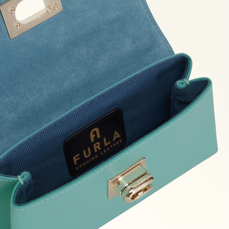 Sac Mini Furla 1927 Femme Menthe | 0943-NKXSU