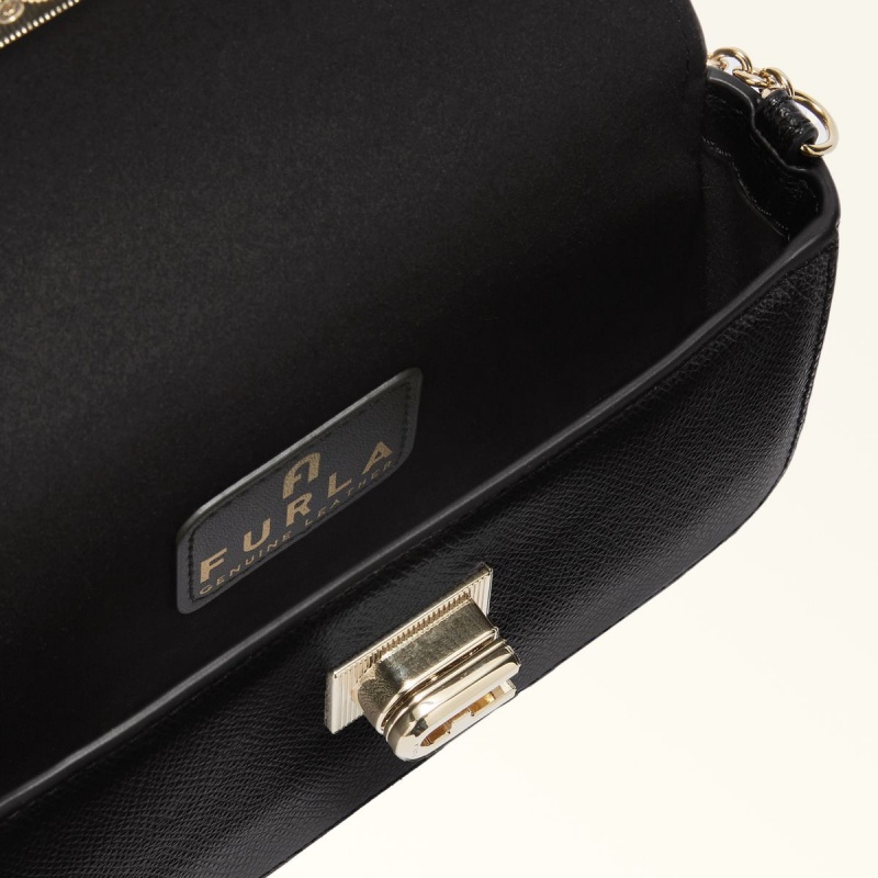 Sac Mini Furla 1927 Femme Noir | 3470-AHNSZ