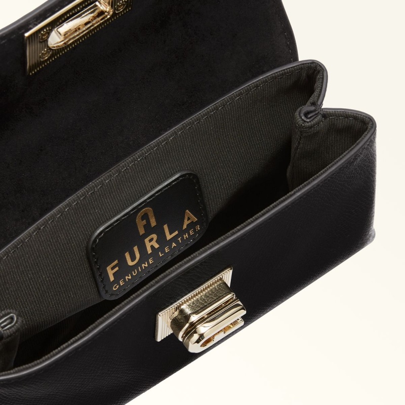 Sac Mini Furla 1927 Femme Noir | 4831-EIXVJ