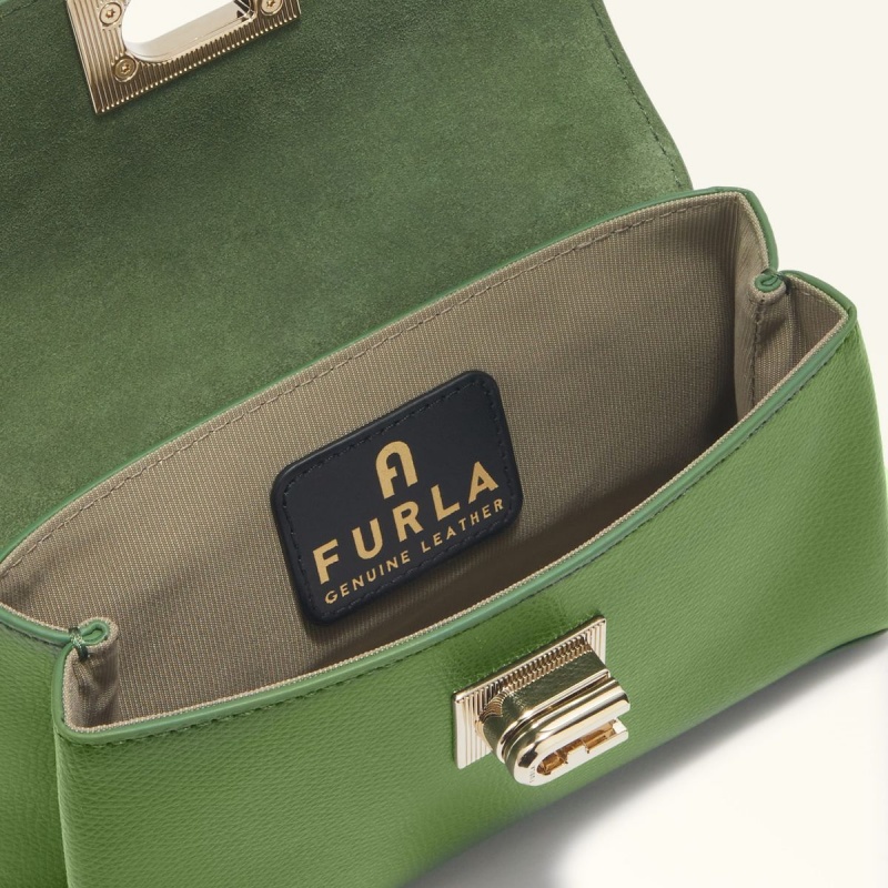 Sac Mini Furla 1927 Femme Vert Foncé | 2095-BLCNE