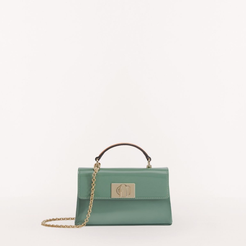 Sac Mini Furla 1927 Femme Vert | 0529-GRAHW