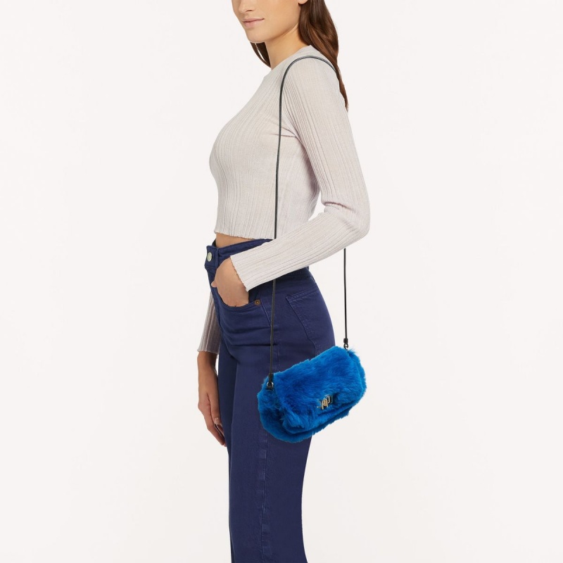 Sac Mini Furla 1927 SOFT Femme Bleu Marine | 4791-LFUER