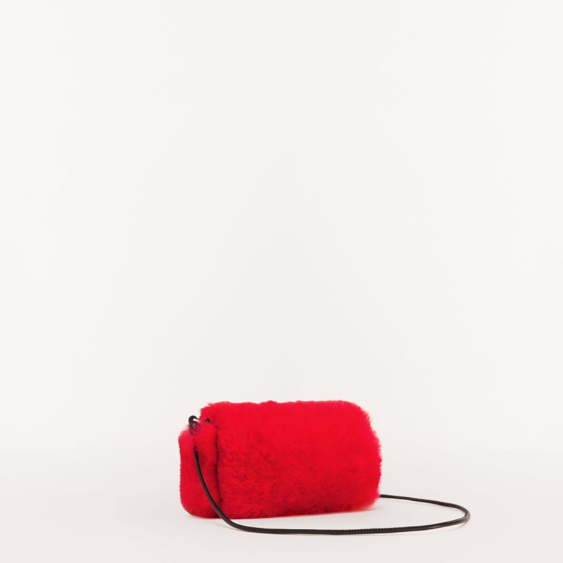 Sac Mini Furla 1927 SOFT Femme Rouge | 2793-RZUXM