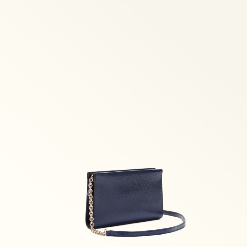 Sac Mini Furla CAMELIA Femme Bleu Marine | 2360-DCFIR