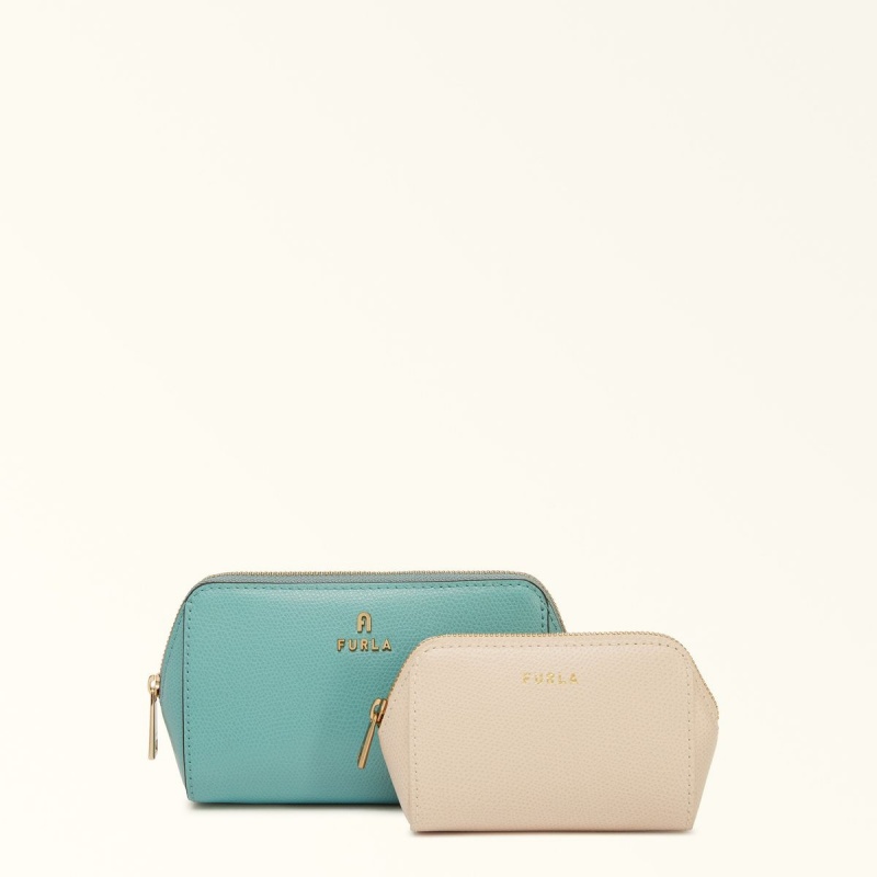 Sac Mini Furla CAMELIA Femme Menthe | 7103-PAQTB