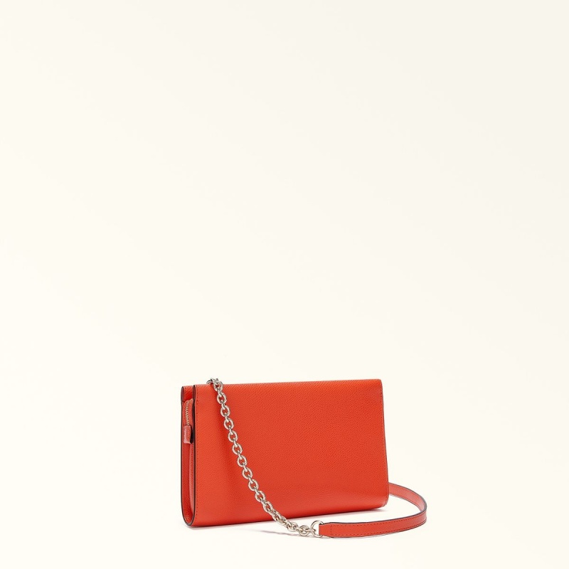 Sac Mini Furla CAMELIA Femme Rouge | 1324-BDJWO