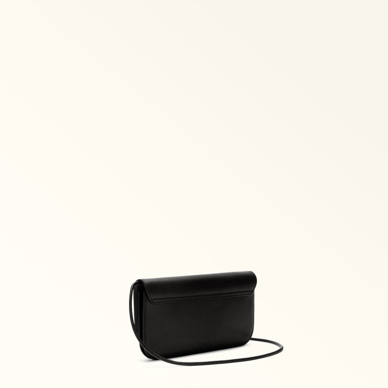 Sac Mini Furla GENESI Femme Noir | 2791-YVXSG