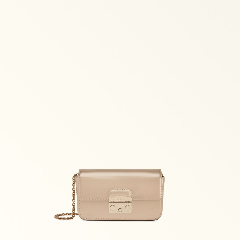 Sac Mini Furla METROPOLIS Femme Abricot | 4503-XMEZH