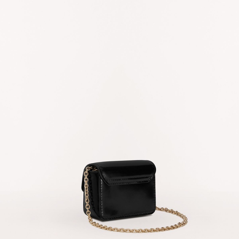 Sac Mini Furla METROPOLIS Femme Noir | 3496-BGUZS