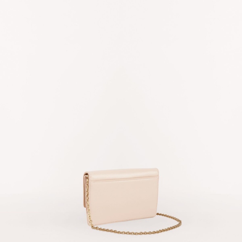 Sac Mini Furla MY JOY Femme Beige | 2507-TVQUR