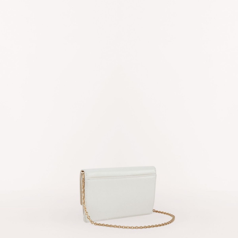 Sac Mini Furla MY JOY Femme Blanche | 8730-QPDWY