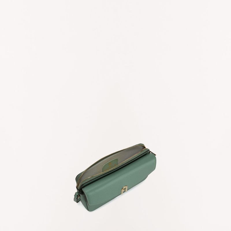 Sac Mini Furla PRIMULA Femme Vert | 4790-EWUNQ